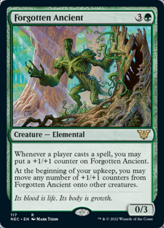 Forgotten Ancient [Kamigawa: Neon Dynasty Commander] | Play N Trade Winnipeg