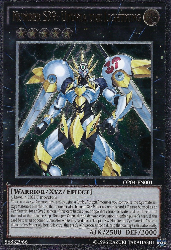 Number S39: Utopia the Lightning [OP04-EN001] Ultimate Rare | Play N Trade Winnipeg