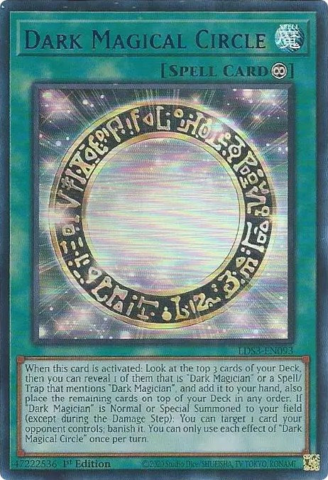 Dark Magical Circle (Blue) [LDS3-EN093] Ultra Rare | Play N Trade Winnipeg