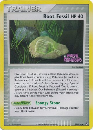 Root Fossil (93/110) (Stamped) [EX: Holon Phantoms] | Play N Trade Winnipeg