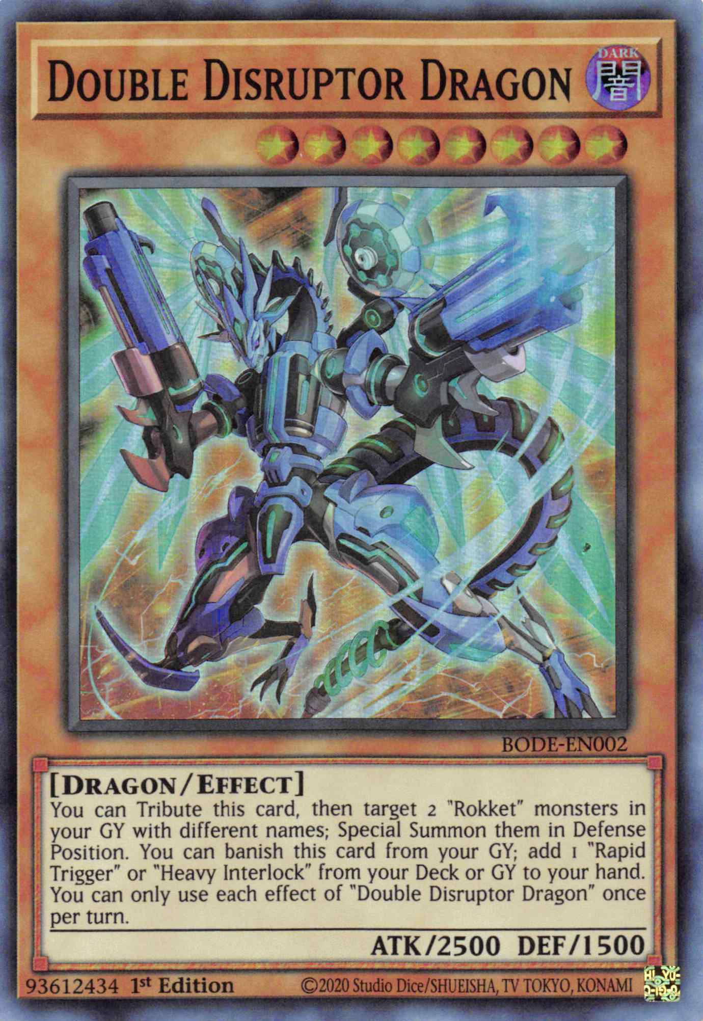 Double Disrupter Dragon [BODE-EN002] Super Rare | Play N Trade Winnipeg