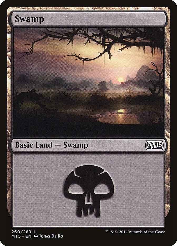 Swamp (260) [Magic 2015] | Play N Trade Winnipeg