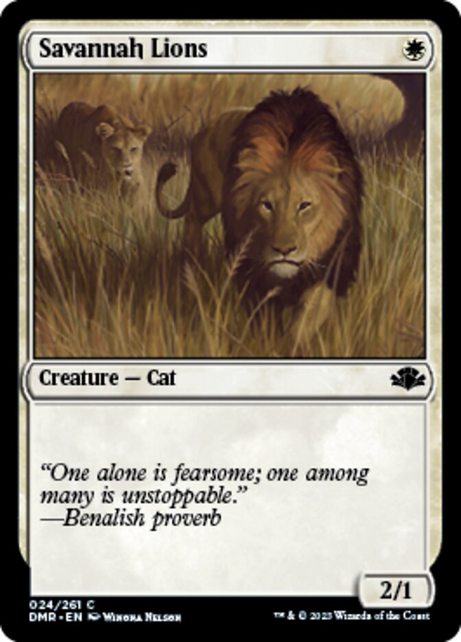 Savannah Lions [Dominaria Remastered] | Play N Trade Winnipeg