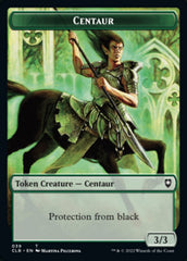 Horror // Centaur Double-sided Token [Commander Legends: Battle for Baldur's Gate Tokens] | Play N Trade Winnipeg