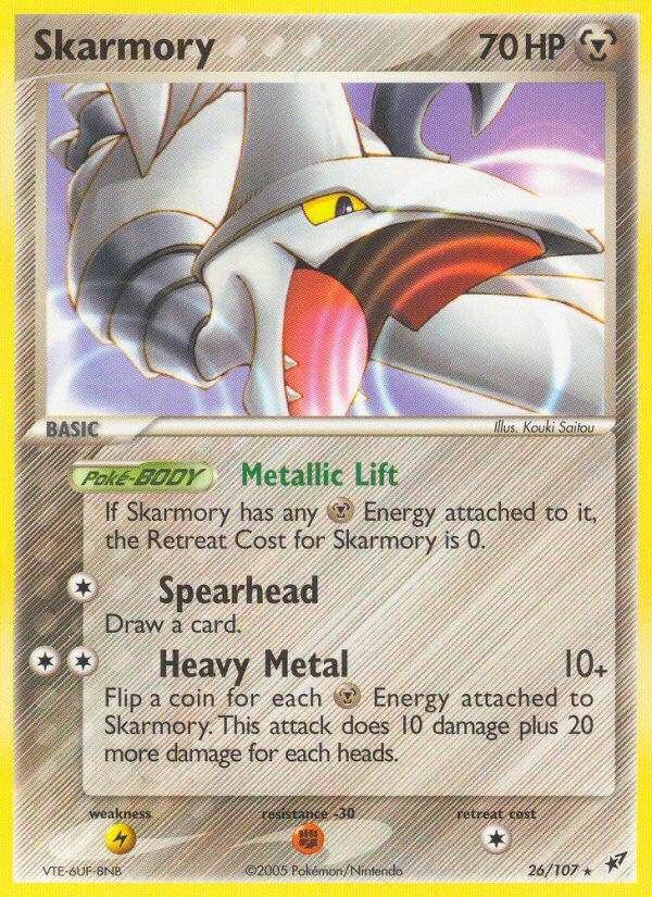 Skarmory (26/107) [EX: Deoxys] | Play N Trade Winnipeg