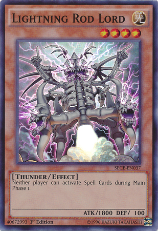 Lightning Rod Lord [SECE-EN037] Super Rare | Play N Trade Winnipeg