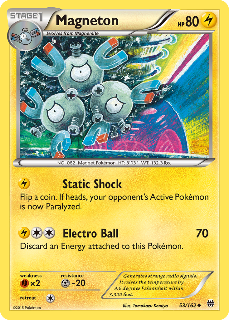 Magneton (53/162) [XY: BREAKthrough] | Play N Trade Winnipeg