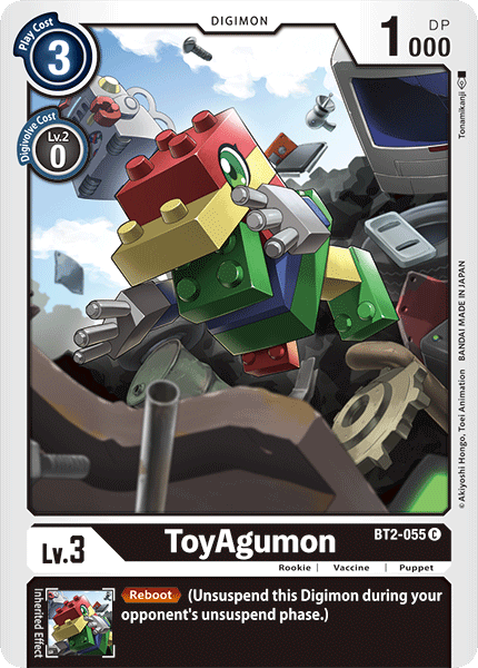 ToyAgumon [BT2-055] [Release Special Booster Ver.1.0] | Play N Trade Winnipeg