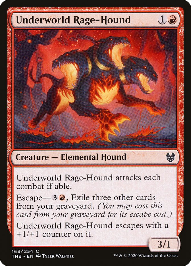 Underworld Rage-Hound [Theros Beyond Death] | Play N Trade Winnipeg