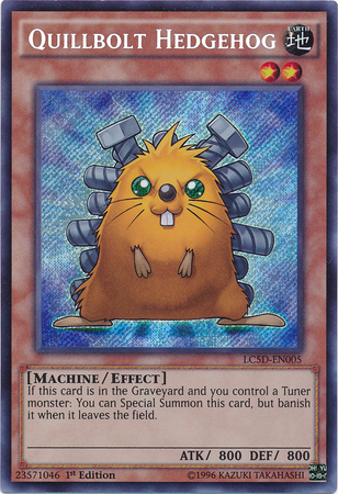 Quillbolt Hedgehog [LC5D-EN005] Secret Rare | Play N Trade Winnipeg