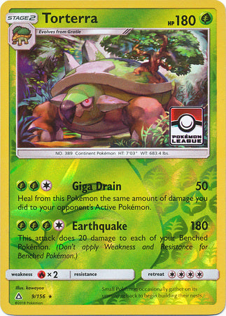 Torterra (9/156) (League Promo) [Sun & Moon: Ultra Prism] | Play N Trade Winnipeg