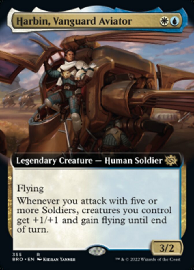 Harbin, Vanguard Aviator (Extended Art) [The Brothers' War] | Play N Trade Winnipeg