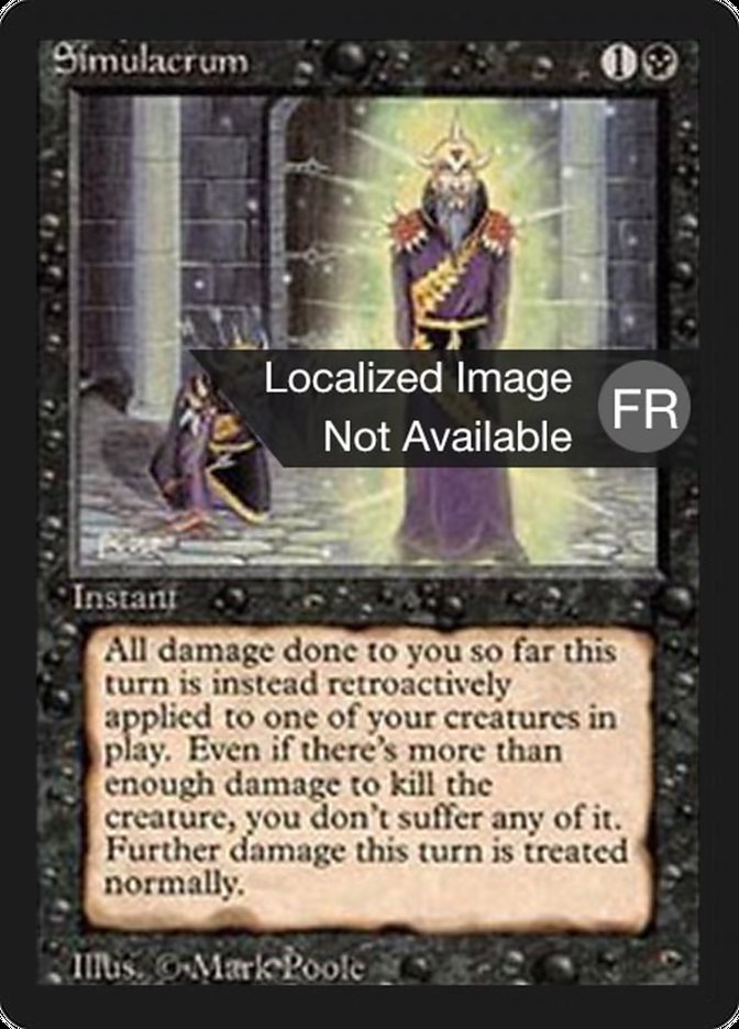 Simulacrum [Foreign Black Border] | Play N Trade Winnipeg