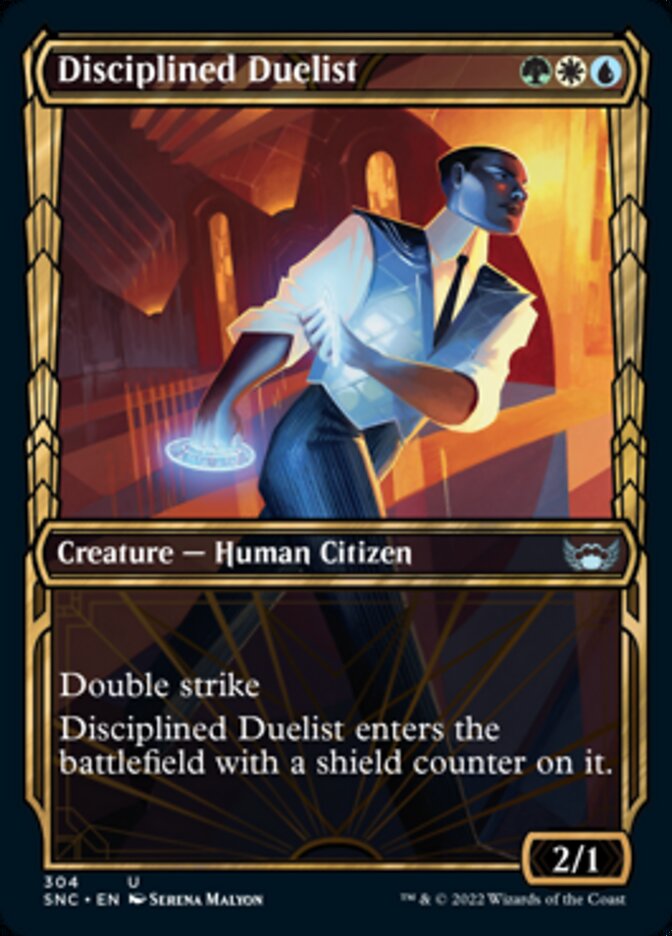 Disciplined Duelist (Showcase Golden Age) [Streets of New Capenna] | Play N Trade Winnipeg