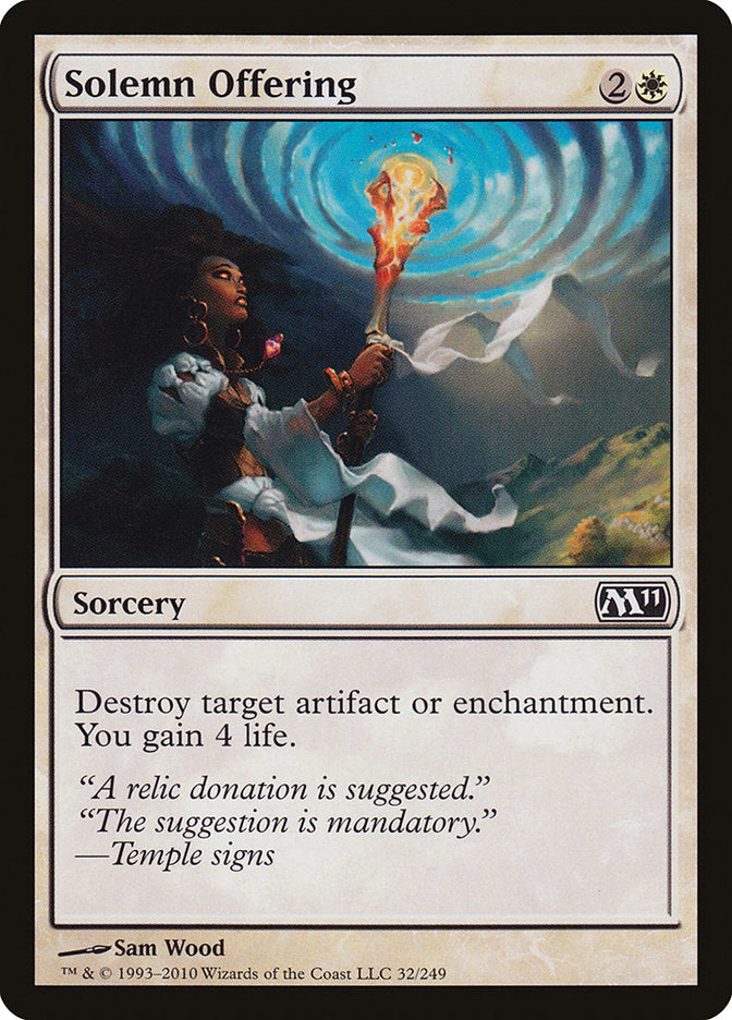 Solemn Offering [Magic 2011] | Play N Trade Winnipeg