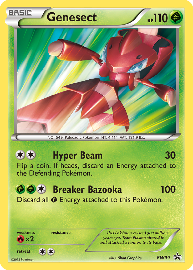 Genesect (BW99) [Black & White: Black Star Promos] | Play N Trade Winnipeg