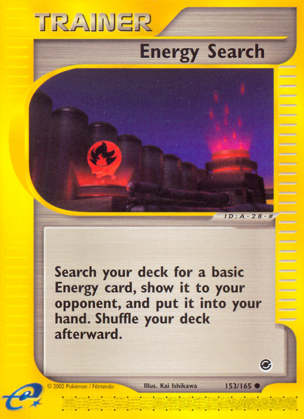 Energy Search (153/165) [Expedition: Base Set] | Play N Trade Winnipeg