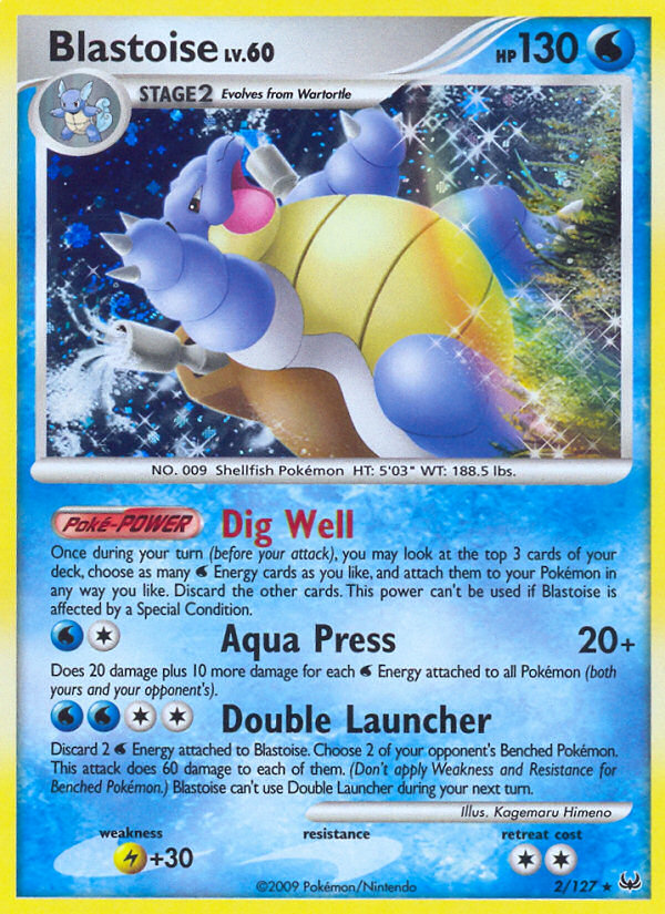 Blastoise (2/127) [Platinum: Base Set] | Play N Trade Winnipeg