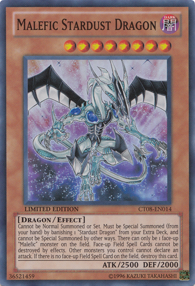 Malefic Stardust Dragon [CT08-EN014] Super Rare | Play N Trade Winnipeg