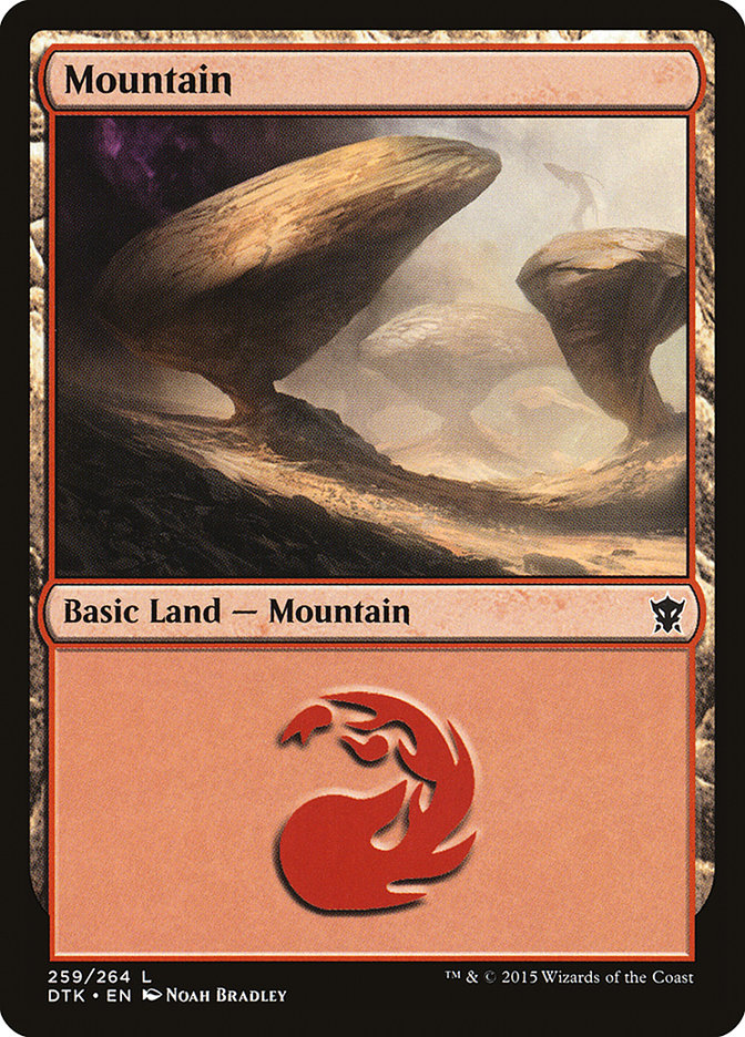 Mountain (259) [Dragons of Tarkir] | Play N Trade Winnipeg