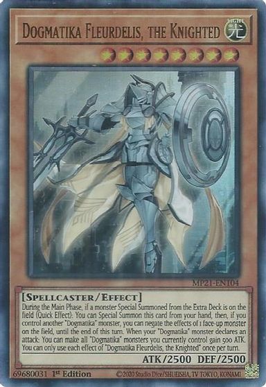 Dogmatika Fleurdelis, the Knighted [MP21-EN104] Ultra Rare | Play N Trade Winnipeg