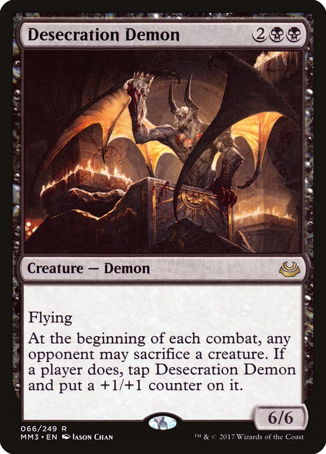 Desecration Demon [Modern Masters 2017] | Play N Trade Winnipeg