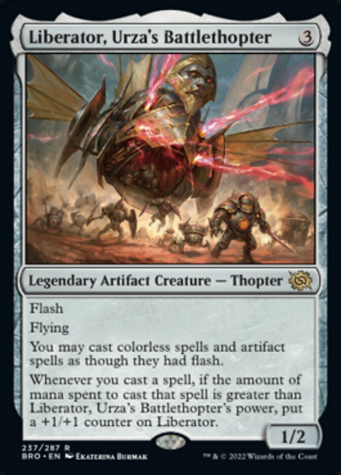 Liberator, Urza's Battlethopter [The Brothers' War] | Play N Trade Winnipeg