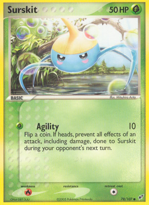 Surskit (78/107) [EX: Deoxys] | Play N Trade Winnipeg