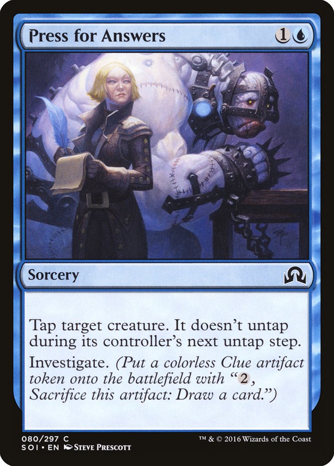 Press for Answers [Shadows over Innistrad] | Play N Trade Winnipeg