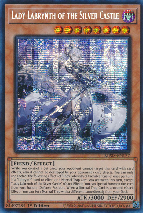 Lady Labrynth of the Silver Castle [MP23-EN177] Prismatic Secret Rare | Play N Trade Winnipeg