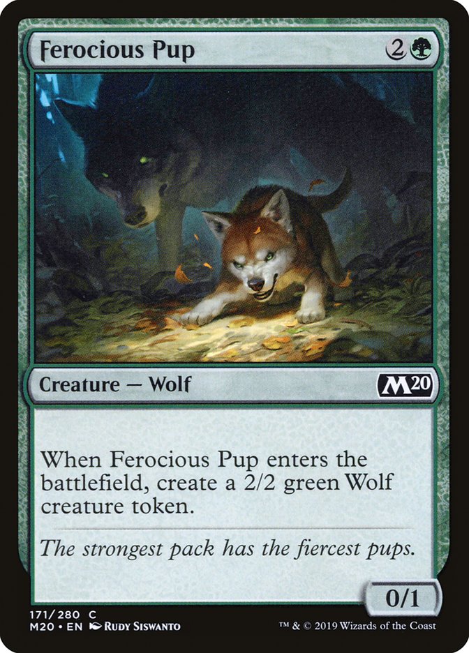 Ferocious Pup [Core Set 2020] | Play N Trade Winnipeg