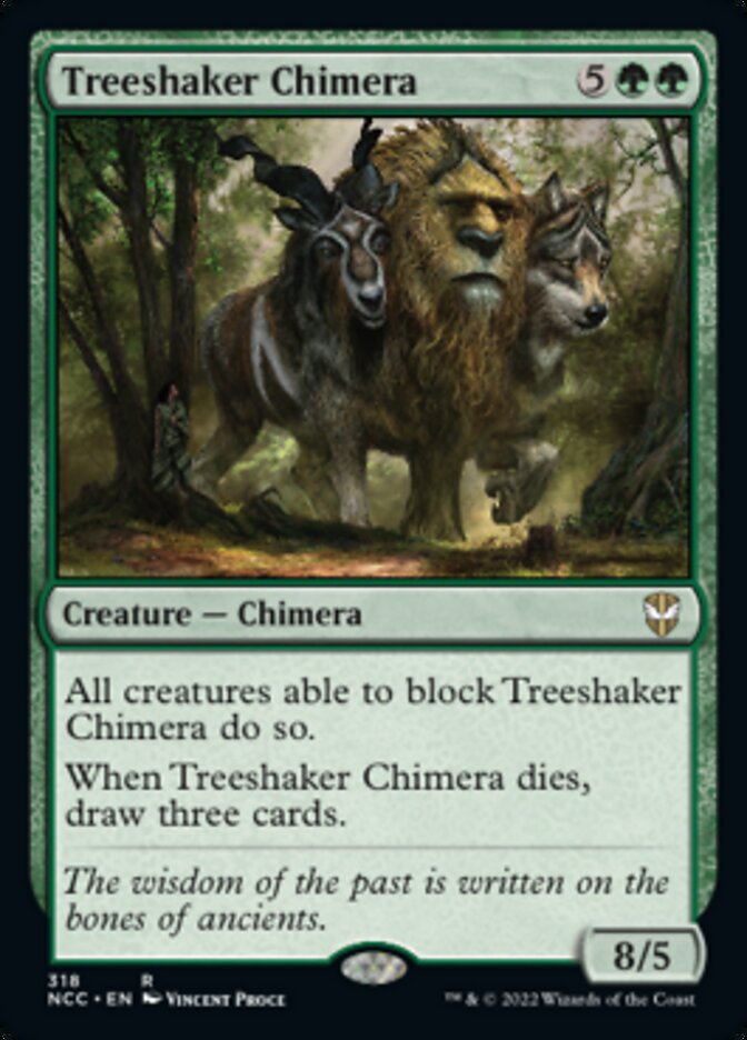 Treeshaker Chimera [Streets of New Capenna Commander] | Play N Trade Winnipeg