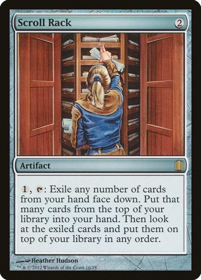 Scroll Rack [Commander's Arsenal] | Play N Trade Winnipeg