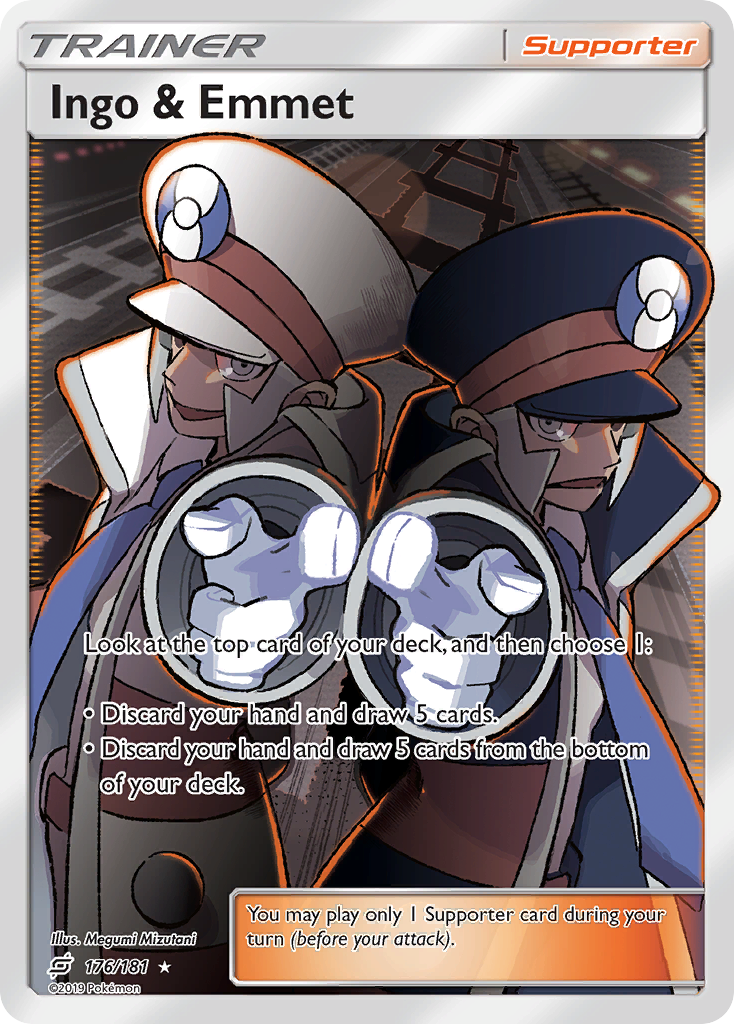 Ingo & Emmet (176/181) [Sun & Moon: Team Up] | Play N Trade Winnipeg