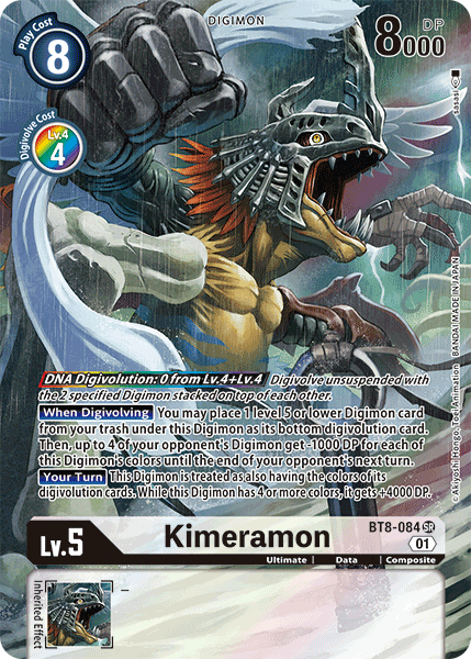 Kimeramon [BT8-084] (Alternate Art) [New Awakening] | Play N Trade Winnipeg