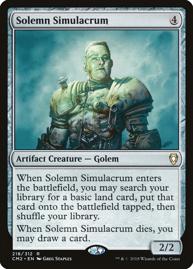 Solemn Simulacrum (218/312) [Commander Anthology Volume II] | Play N Trade Winnipeg