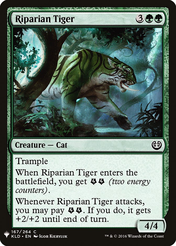 Riparian Tiger [Mystery Booster] | Play N Trade Winnipeg