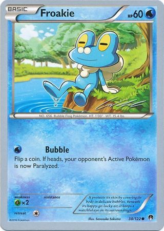 Froakie (38/122) (Ninja Blitz - Cody Walinski) [World Championships 2016] | Play N Trade Winnipeg