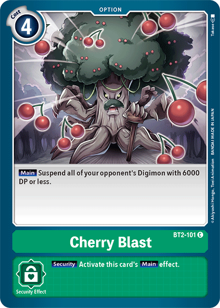 Cherry Blast [BT2-101] [Release Special Booster Ver.1.5] | Play N Trade Winnipeg