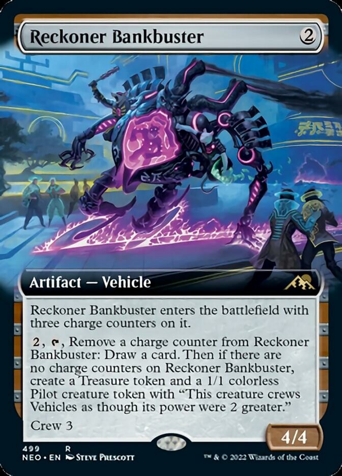 Reckoner Bankbuster (Extended) [Kamigawa: Neon Dynasty] | Play N Trade Winnipeg