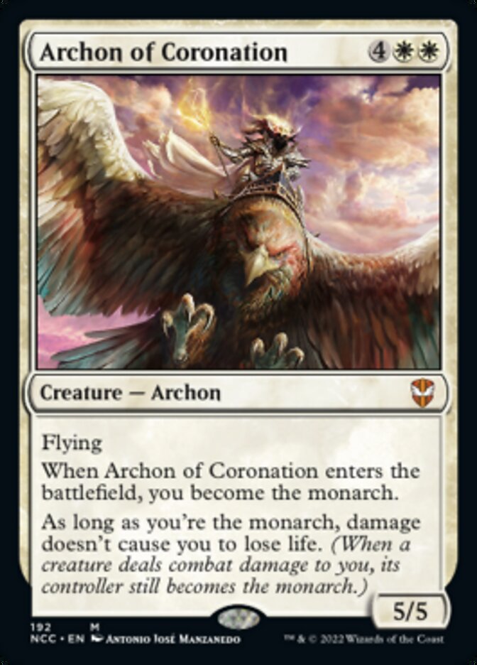Archon of Coronation [Streets of New Capenna Commander] | Play N Trade Winnipeg