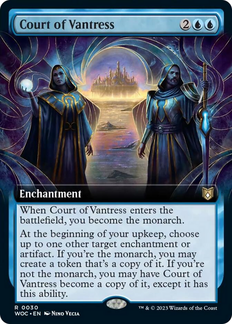 Court of Vantress (Extended Art) [Wilds of Eldraine Commander] | Play N Trade Winnipeg