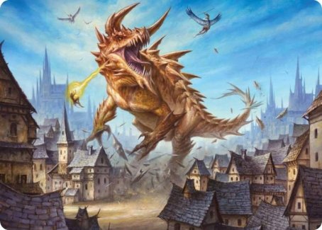 Tarrasque Art Card [Dungeons & Dragons: Adventures in the Forgotten Realms Art Series] | Play N Trade Winnipeg