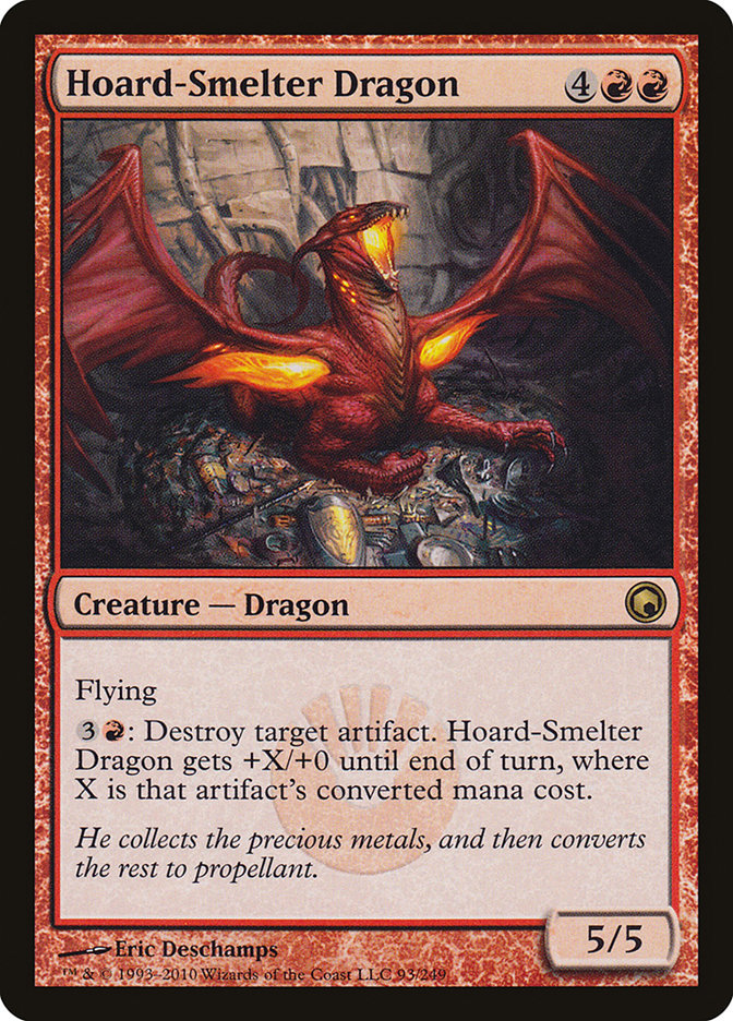 Hoard-Smelter Dragon [Scars of Mirrodin] | Play N Trade Winnipeg