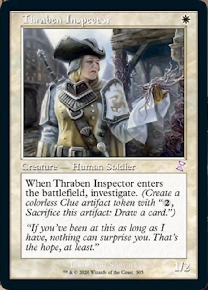 Thraben Inspector (Timeshifted) [Time Spiral Remastered] | Play N Trade Winnipeg