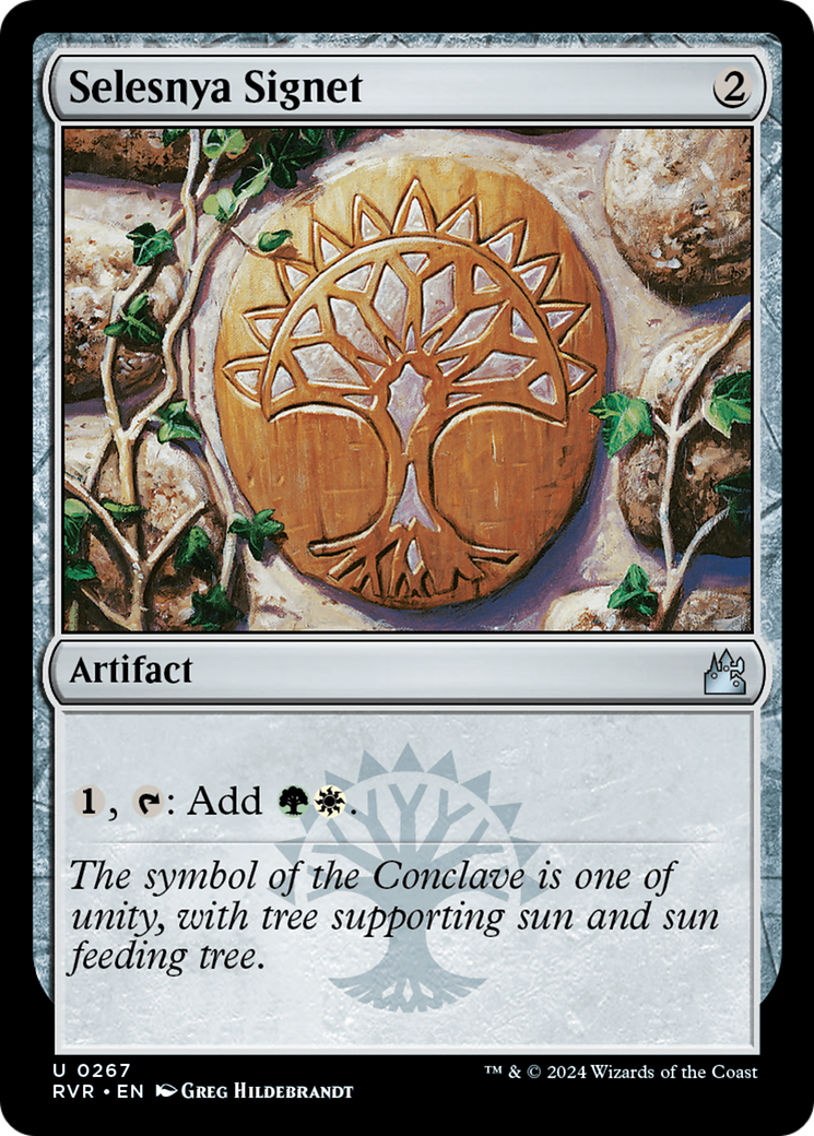 Selesnya Signet [Ravnica Remastered] | Play N Trade Winnipeg