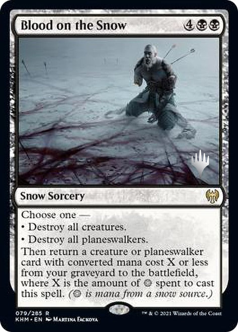 Blood on the Snow (Promo Pack) [Kaldheim Promos] | Play N Trade Winnipeg