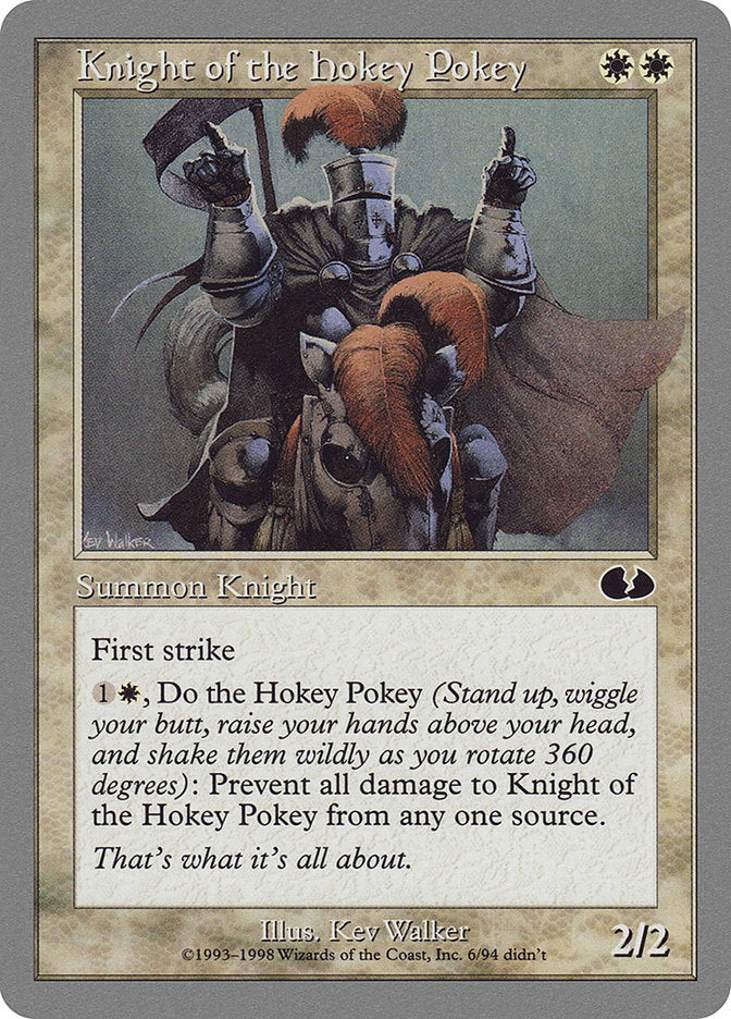 Knight of the Hokey Pokey [Unglued] | Play N Trade Winnipeg