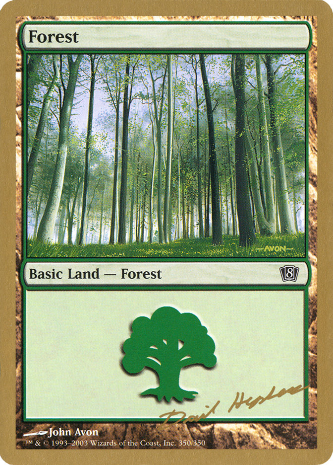 Forest (dh350) (Dave Humpherys) [World Championship Decks 2003] | Play N Trade Winnipeg