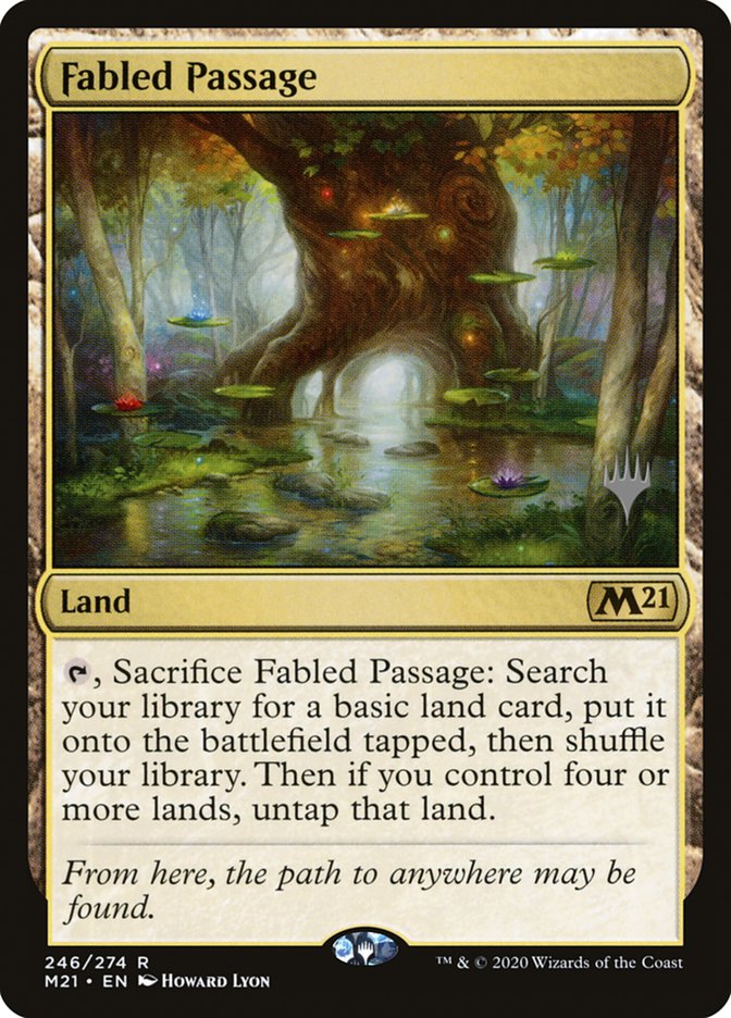 Fabled Passage (Promo Pack) [Core Set 2021 Promos] | Play N Trade Winnipeg